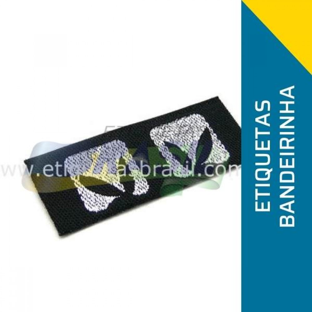 etiqueta bandeirinha lurex